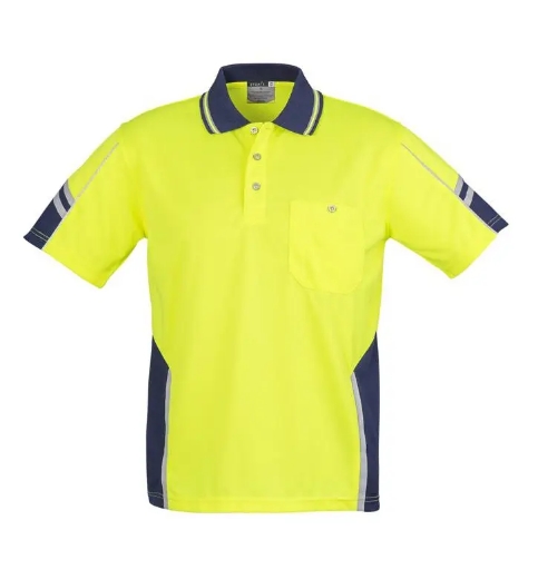 Picture of Syzmik, Mens Hi Vis S/S Squad Polo